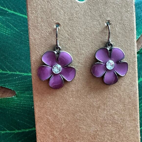 Lane Bryant Jewelry - BOGO FREE PINK FLOWER EARRINGS